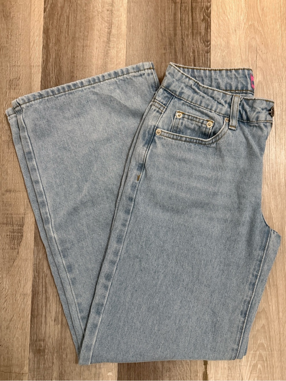 Raelynn Washed Low Rise Baggy Jeans